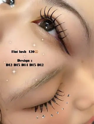 マツエク・マツパ 中谷 桃佳のマツエク・マツパデザイン