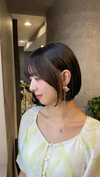 ショート カラー 女性が憧れる ショート/角田愛和のヘアスタイル