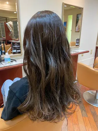 ロング カラー 似合わせカット/ すずきたつやのヘアスタイル