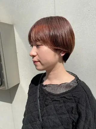 ショート カラー メイクス表参道所属・ショート/ボブ 矢野湧也のヘアスタイル