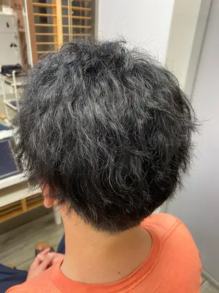ショート メンズ Aloa登戸所属・武田 学のヘアスタイル