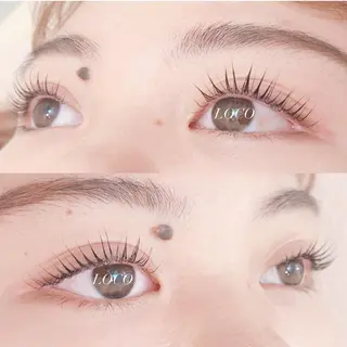 マツエク・マツパ atelier Charmemu所属・𝕋𝕆ℙアイリスト sanaeのマツエク・マツパデザイン