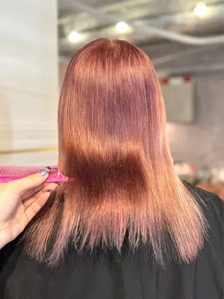 ロング カラー 🩶mana🩶艶髪 /カラーオンカラーのヘアスタイル