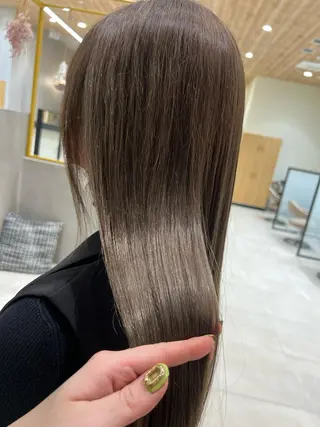 ロング カラー 🦋店長🦋 ほんさわ みずきのヘアスタイル