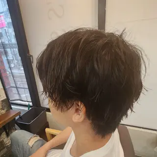 メンズ 🫟メンズパーマモデ ル募集中🫟✂藤原のヘアスタイル