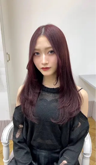 ロング 🫧髪質改善 講師🫧🍎幹細胞のヘアスタイル