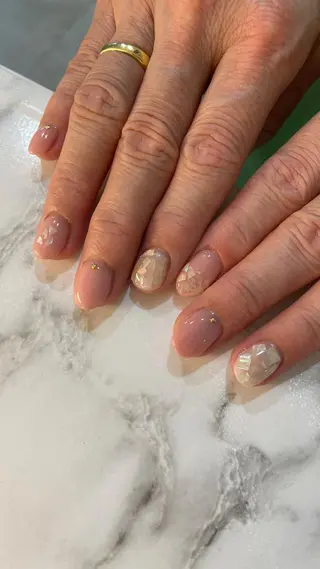 ネイル ゆびノさき茨木店 ニュアンス/アートのネイルデザイン