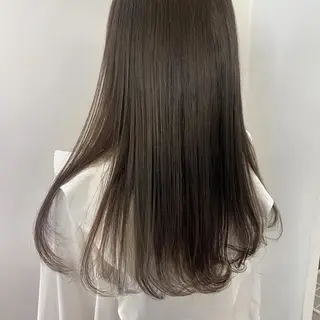 ロング カラー レイヤー/ベージュ カラー/ハシモトのヘアスタイル