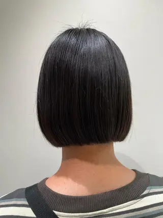 ショート ボブ/インナーカラー /眉毛/Miyuのヘアスタイル