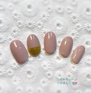 ネイル 森のさんぽ道所属・ショートネイル 森のさんぽ道のネイルデザイン