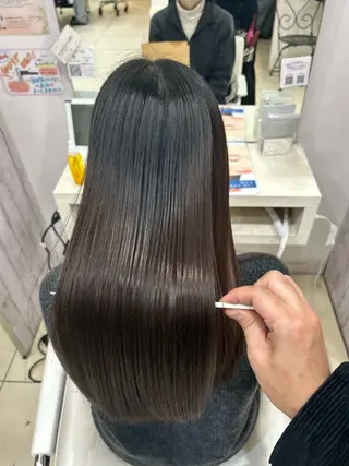 ロング 【髪質改善カラー】 瀧田嵐士🇰🇷のヘアスタイル