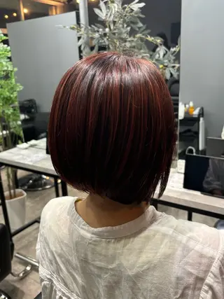 ショート カラー 🌙GLITTER 🌙菱沼孝将🌙のヘアスタイル