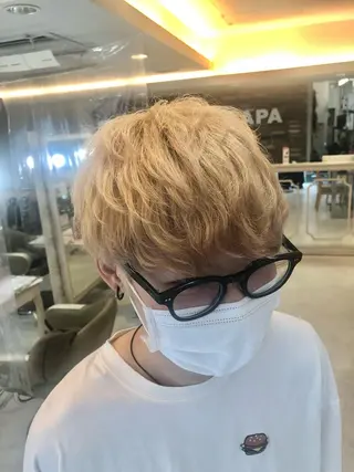 カラー メンズ デザインカラー🎨 下北沢 / 磯部のヘアスタイル