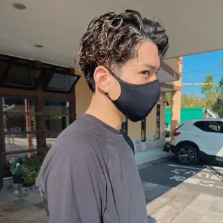 パーマ メンズ ヘアニュース所属・ヘアーニュース 🌿NAMII🌿のヘアスタイル