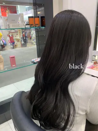 ロング カラー 🦋　大塚 絢　🦋のヘアスタイル