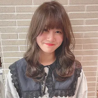 ロング カラー 大人可愛い/レイヤー /ブリーチ/溝口誠二のヘアスタイル