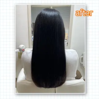 ロング アミーベル🧸🧡 本店✂️しおりのヘアスタイル