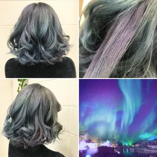 ミディアム カラー "PEPPU "所属・派手髪、ハイトーン ショートヘアShinのヘアスタイル