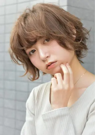 ミディアム 北川 裕暁のヘアスタイル