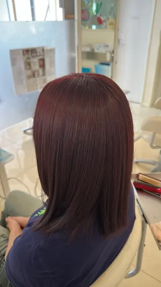 カラー 大石 久琉美のヘアスタイル