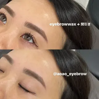 アイブロウ モテ眉No.1🪡✨ aoi.hのマツエク・マツパデザイン