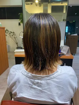 ミディアム 金沢市/美容師/ 岡島由希美のマツエク・マツパデザイン