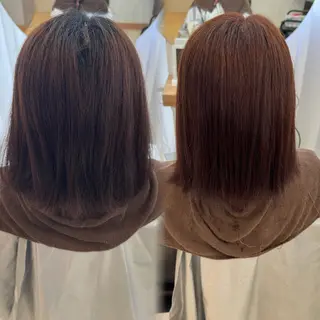ミディアム lapereau ayanaのヘアスタイル
