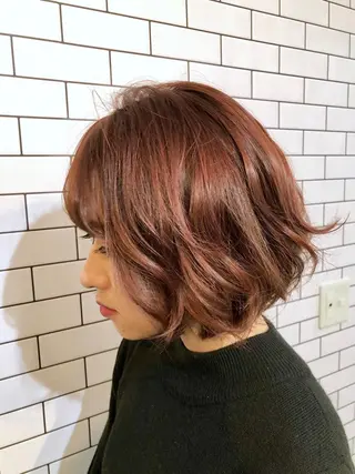 ショート カラー THREE所属・THREE 関根大のヘアスタイル