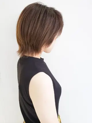 ショート カラー 美髪⭐︎髪質改善 井上 康司のヘアスタイル