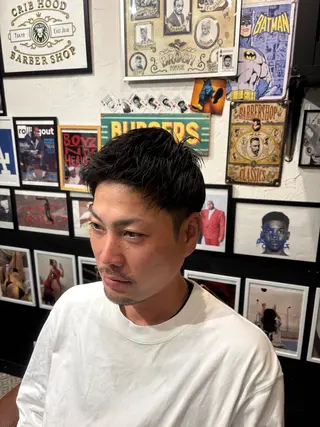 ショート メンズ CribHoodbarbershop所属・白井 昇太のヘアスタイル
