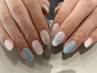 ネイル Yarm As Etel 。のネイルデザイン