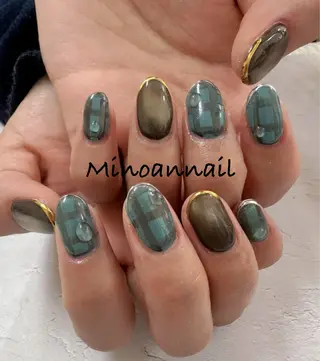 ネイル 美ノ庵ネイルサロン メトロポリタン前店のネイルデザイン