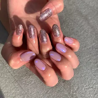 ネイル 【やり放題専門店】 スカルプ&長さ出しのネイルデザイン