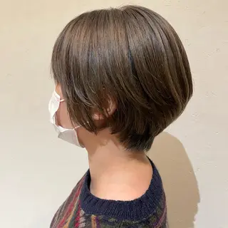 ショート カラー 村上 遥香 店長スタイリストのヘアスタイル