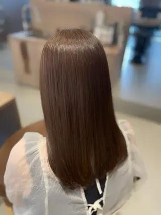 ロング 髪質改善/縮毛/トリ ートメント/平野広大のヘアスタイル