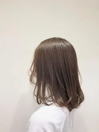 ミディアム 似合わせ大得意美容師 .Haruka.のヘアスタイル