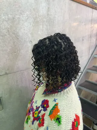 パーマ 村上 亜莉星のヘアスタイル