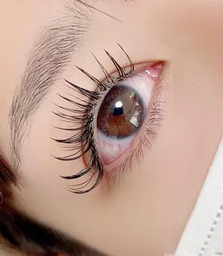 マツエク・マツパ 【那覇/束感まつ毛】 キャメルのマツエク・マツパデザイン