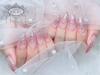 ネイル Nail Salon Ricel所属・WAKANA ‎𖤐 ̖́-‬のネイルデザイン
