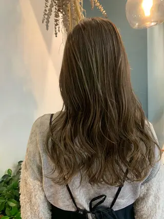 セミロング カラー 中目黒🌼 🌼ハナのヘアスタイル