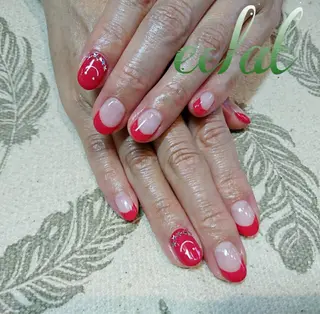 ネイル センター南 eclatのネイルデザイン