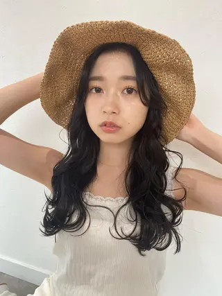 ロング 韓国風レイヤーカット 🍒サンジキ アカリのヘアスタイル