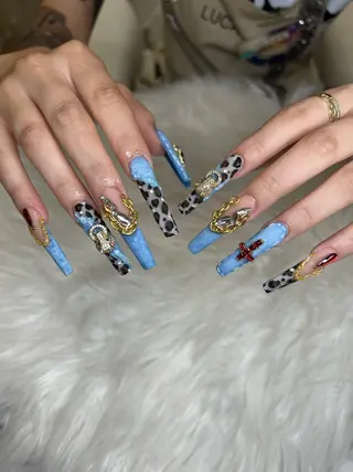 ネイル Nail salon LUCAS,K 《ネイルサロンルーカス》千葉中央 スカルプ所属・LUCAS 千葉 AOI💅🏾💕のネイルデザイン