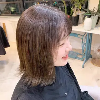 ミディアム カラー 💛ハイトーン💛 りむのヘアスタイル