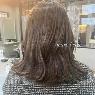 ミディアム mood alissaのヘアスタイル