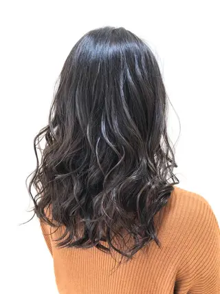 セミロング カラー 🌈ぷる艶カラー🌈 髪質改善👑柳沼尚貴のヘアスタイル