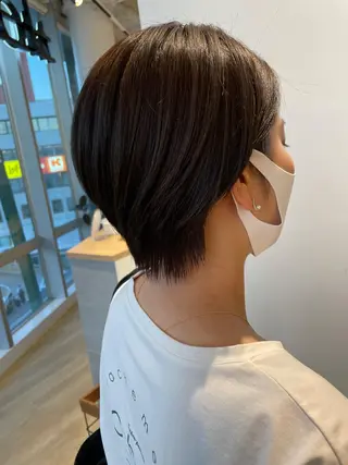 ショート 美髪形成!色素改善! 秋田 和輝のヘアスタイル