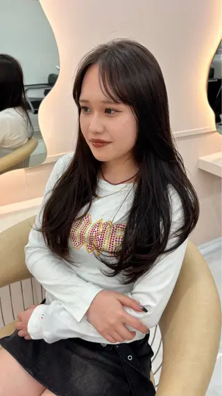 ロング カラー 渋谷 ♥️ haruのヘアスタイル