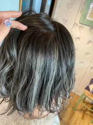 ミディアム カラー Miku❇️ フェイスレイヤーのヘアスタイル