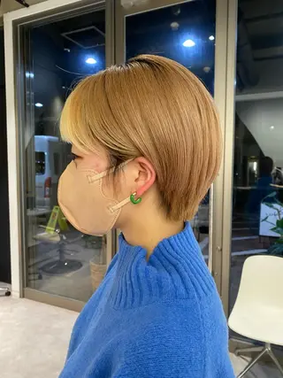 ショート すぎもと さき⚡️ 朝ラク・*パーマのヘアスタイル